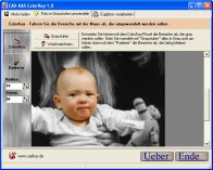 Screenshot von ColorKey 1.0 - Farbakzepte setzen.